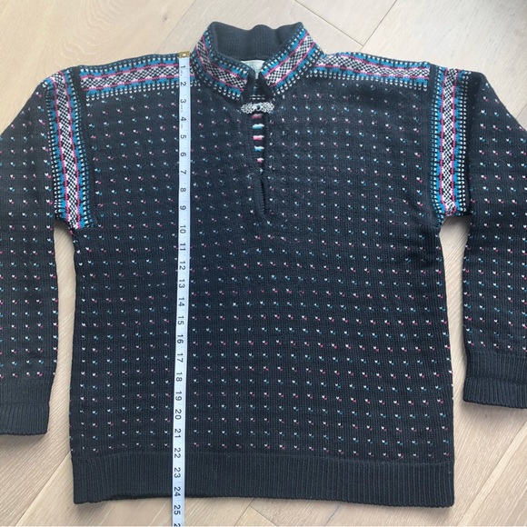 ⭐️Stowe Woolens⭐️Women's Sweaters 100% Pure Wool Handmade Vermont Alpine Design - Picture 8 of 15